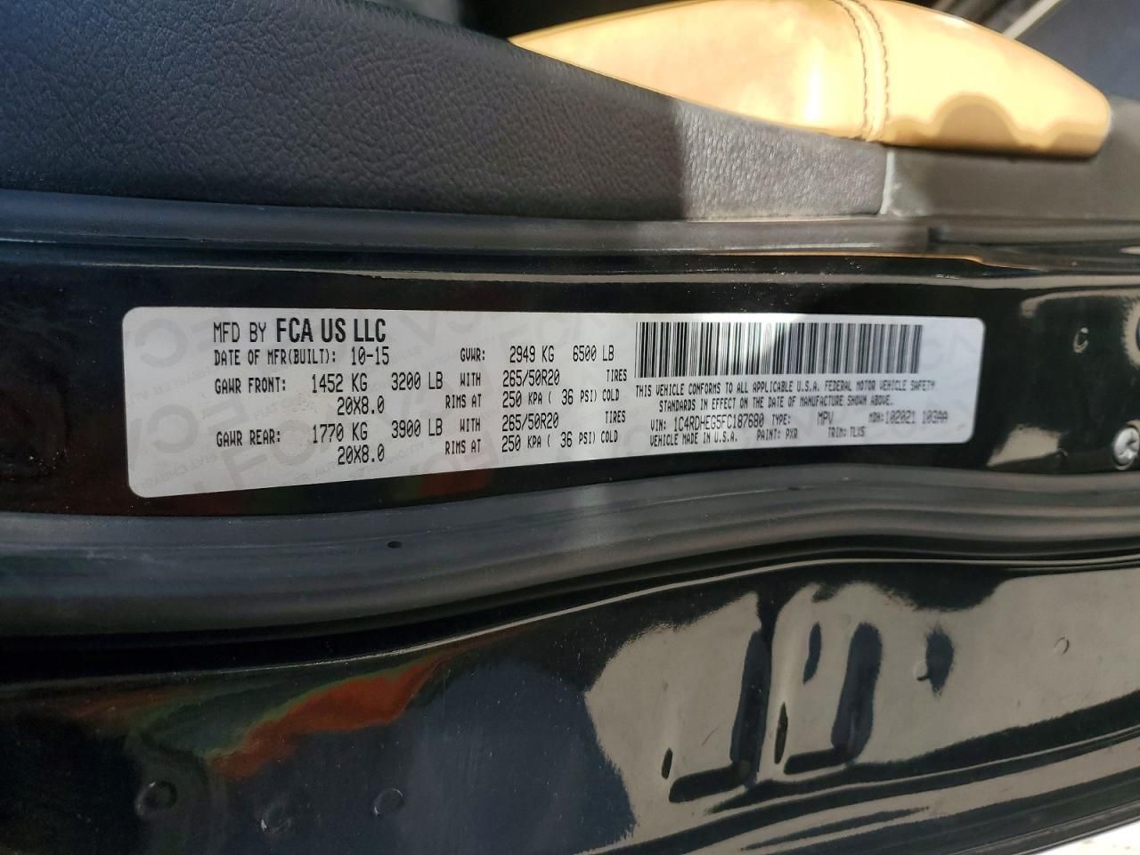 2015 Dodge Durango Citadel