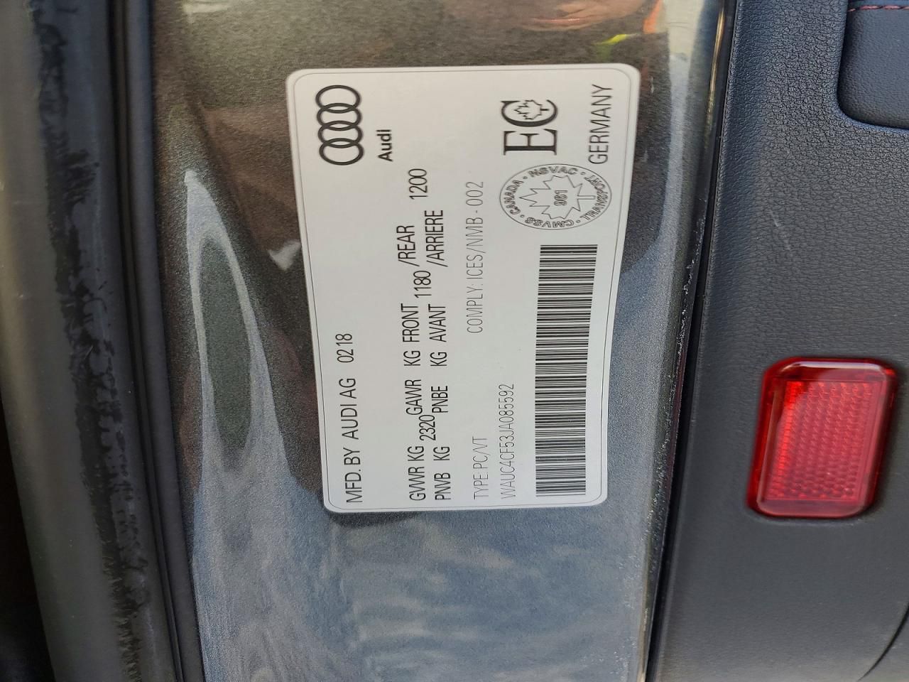 2018 Audi S5 Prestige