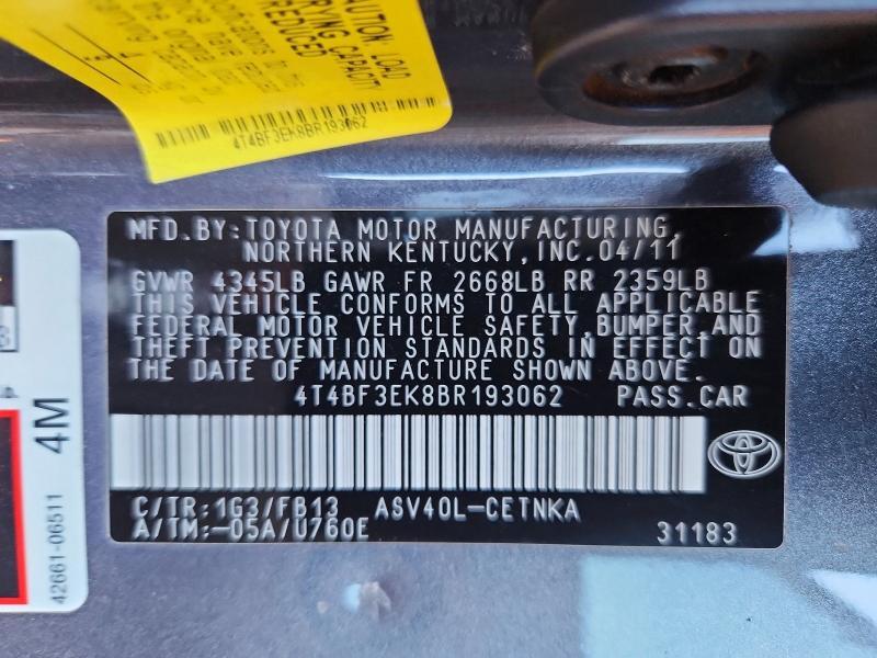 2011 Toyota Camry Base