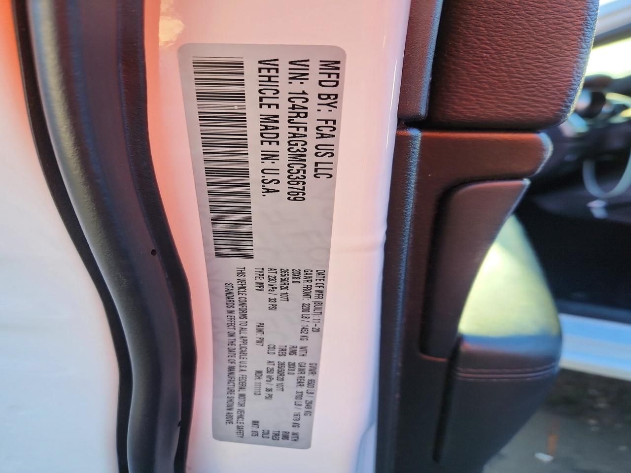 2021 Jeep Grand Cherokee Laredo