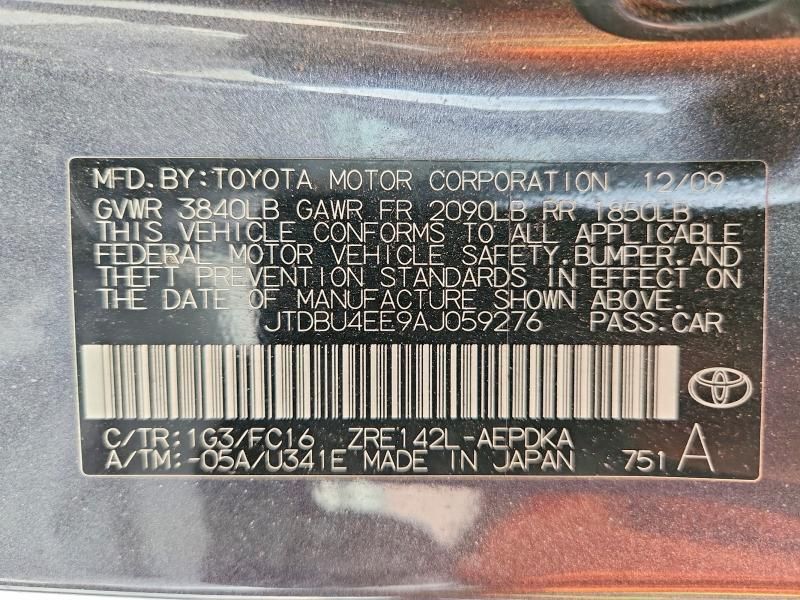 2010 Toyota Corolla Base