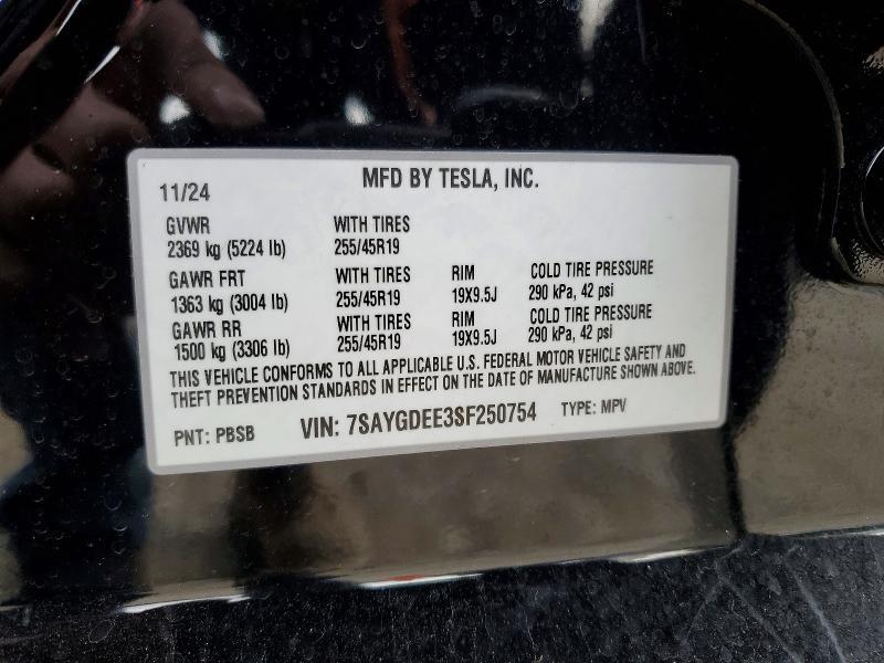 2025 Tesla Model y