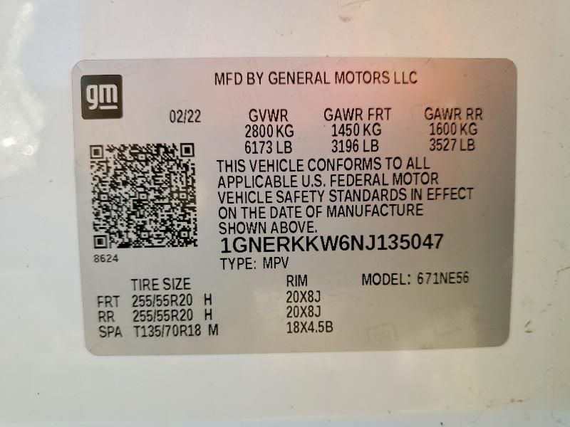 2022 Chevrolet Traverse Premier