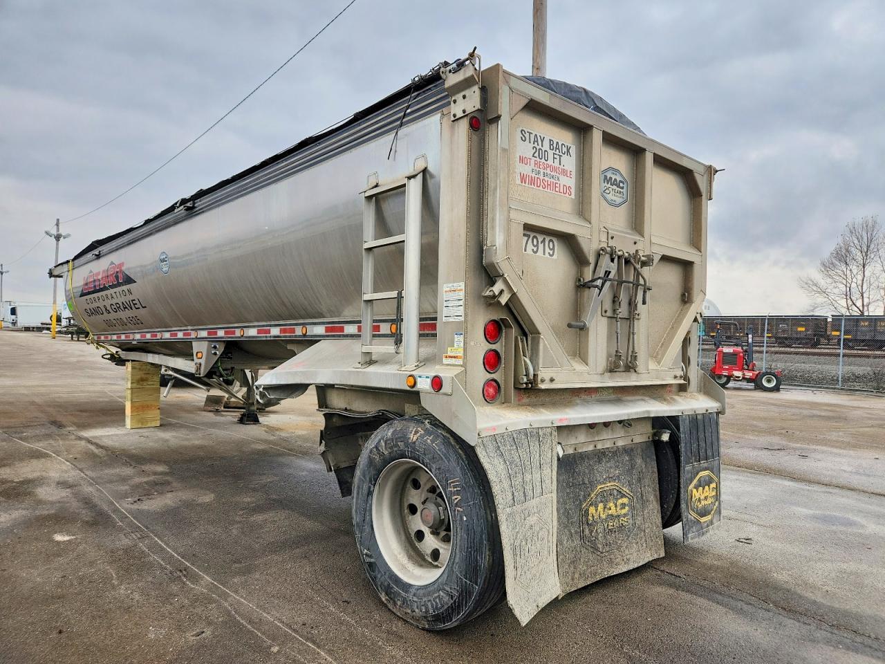 2020 MAC END Dump Trailer