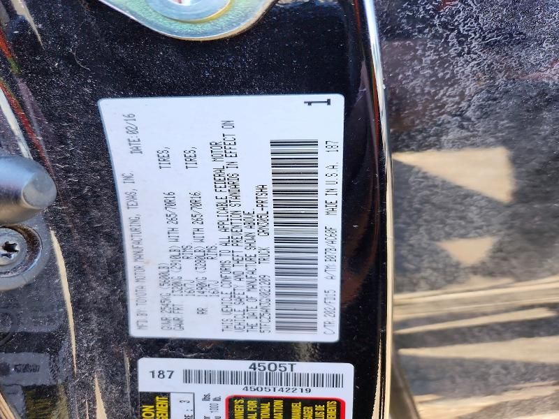 2016 Toyota Tacoma Double cab