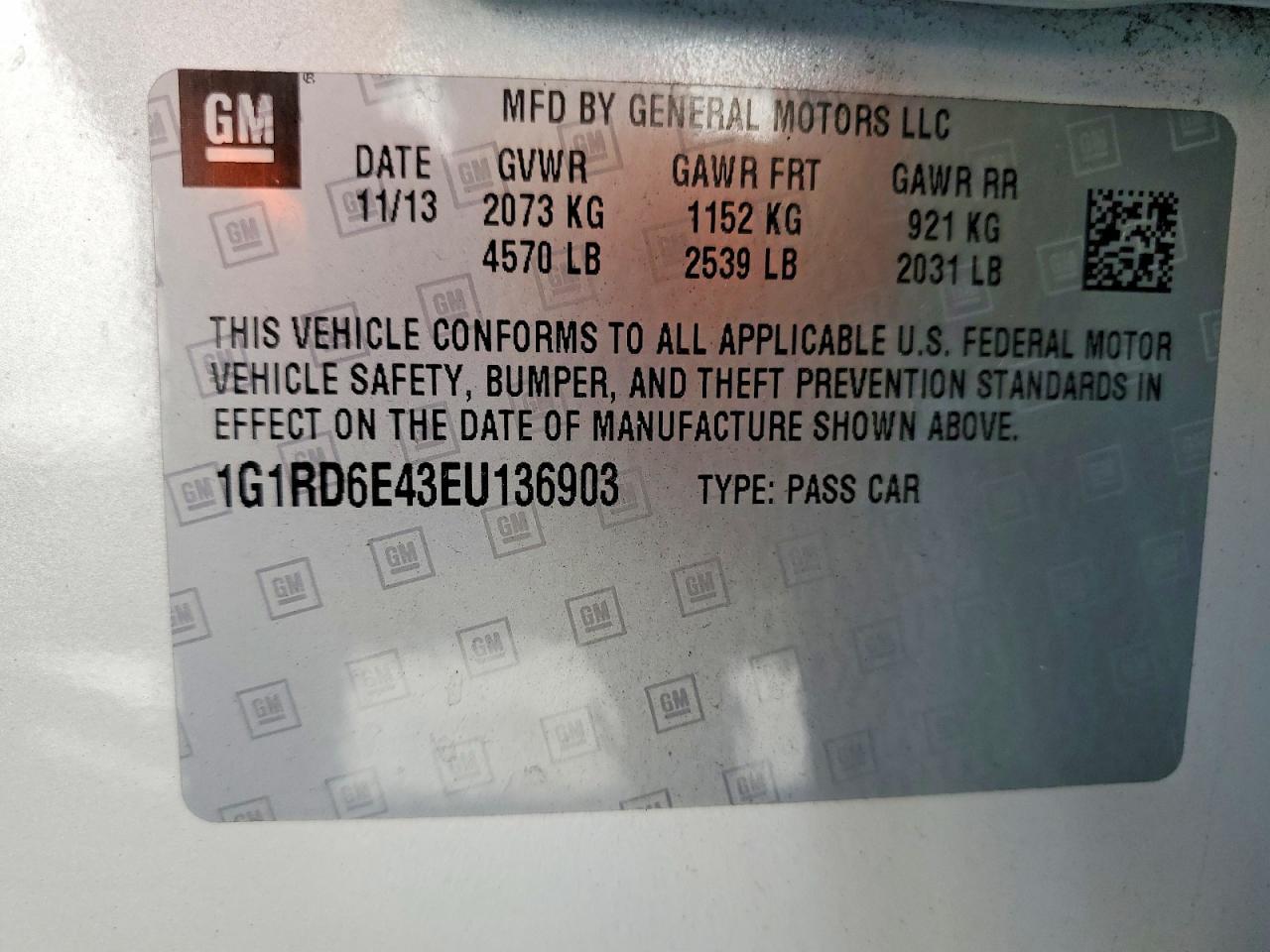 2014 Chevrolet Volt