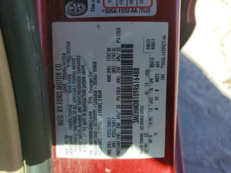 2009 Mercury Milan Premier