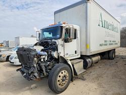 Salvage trucks for sale at Grand Prairie, TX auction: 2023 Kenworth 548CH BOX Truck