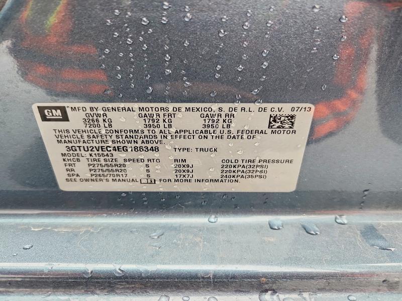 2014 GMC Sierra K1500 slt