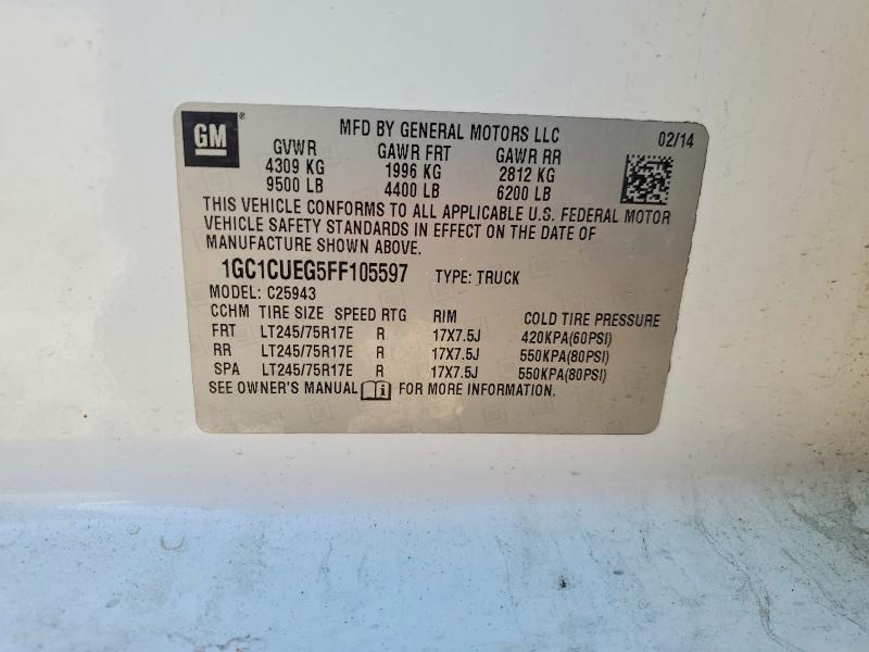 2015 Chevrolet Silverado C2500 Heavy Duty