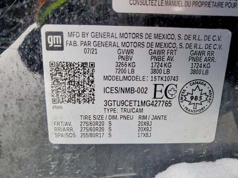 2021 GMC Sierra K1500 Elevation