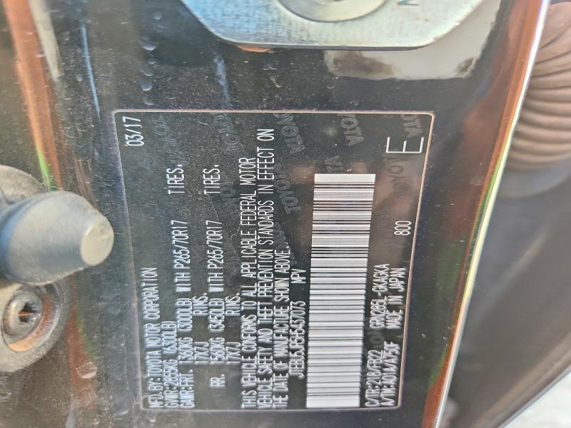 2017 Toyota 4runner SR5