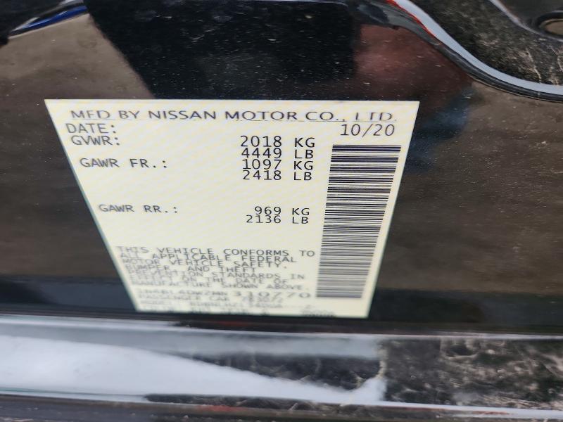 2021 Nissan Altima 2.5 sv