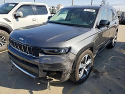 Jeep salvage cars for sale: 2021 Jeep Grand Cherokee l Limited