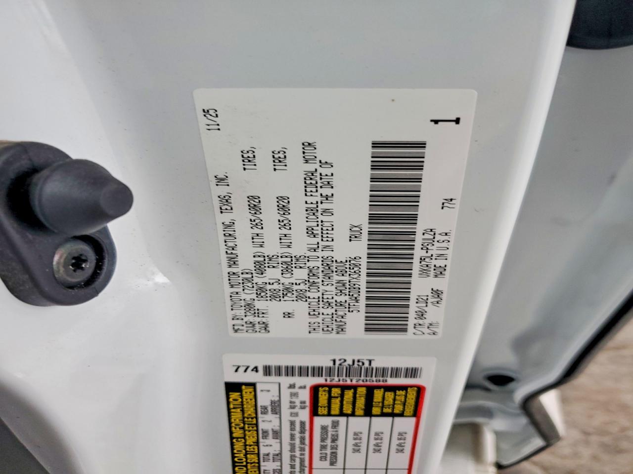 2026 Toyota Tundra Limited