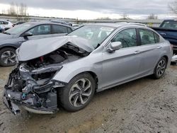 Honda Accord salvage cars for sale: 2017 Honda Accord EX