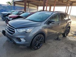 Ford Escape Titanium salvage cars for sale: 2018 Ford Escape Titanium