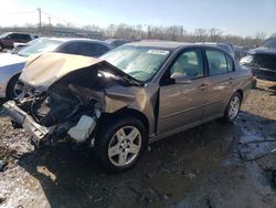 Salvage cars for sale from Copart Louisville, KY: 2007 Chevrolet Malibu LT