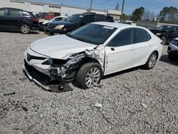 Salvage cars for sale from Copart Montgomery, AL: 2020 Toyota Camry LE