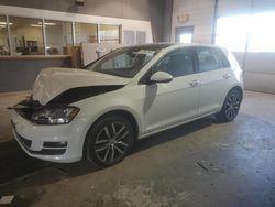 Volkswagen salvage cars for sale: 2015 Volkswagen Golf