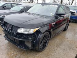 Land Rover Range Rover salvage cars for sale: 2016 Land Rover Range Rover Sport HSE