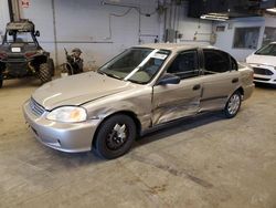 Salvage cars for sale from Copart Wheeling, IL: 2000 Honda Civic LX