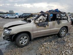 Toyota Vehiculos salvage en venta: 2004 Toyota Highlander Base