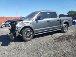 Salvage cars for sale from Copart West Palm Beach, FL: 2018 Ford F150 Supercrew