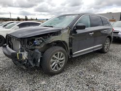Salvage cars for sale from Copart Mentone, CA: 2014 Infiniti QX60
