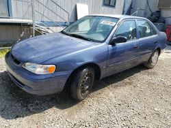 Toyota Corolla Vehiculos salvage en venta: 2000 Toyota Corolla VE