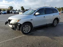 Salvage cars for sale from Copart San Martin, CA: 2014 Nissan Pathfinder S
