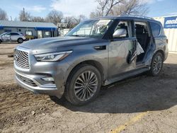 Infiniti salvage cars for sale: 2018 Infiniti QX80 Base