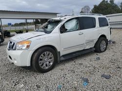 Nissan salvage cars for sale: 2015 Nissan Armada Platinum