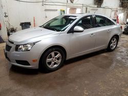 Chevrolet salvage cars for sale: 2014 Chevrolet Cruze LT