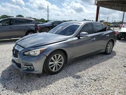 Salvage cars for sale from Copart Homestead, FL: 2017 Infiniti Q50 Premium