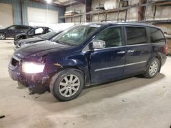 Salvage cars for sale from Copart Eldridge, IA: 2012 Chrysler Town & Country Touring L