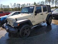 Jeep salvage cars for sale: 2012 Jeep Wrangler Unlimited Sport