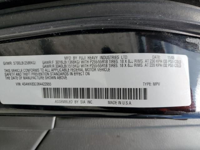 2006 Subaru B9 Tribeca 3.0 H6