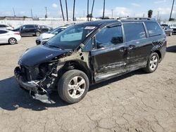 Salvage cars for sale from Copart Van Nuys, CA: 2014 Toyota Sienna LE