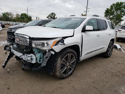 GMC Acadia DEN salvage cars for sale: 2019 GMC Acadia Denali