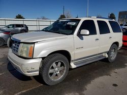 Cadillac salvage cars for sale: 2004 Cadillac Escalade Luxury