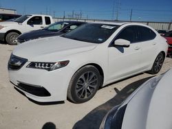 Salvage cars for sale from Copart Haslet, TX: 2017 Acura TLX Tech