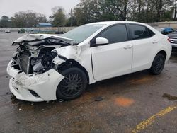 Salvage cars for sale from Copart Eight Mile, AL: 2016 Toyota Corolla L