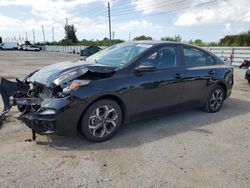 Vehiculos salvage en venta de Copart Miami, FL: 2020 KIA Forte FE