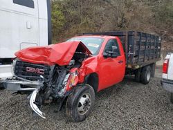 Salvage cars for sale from Copart West Mifflin, PA: 2012 GMC Sierra C3500
