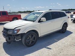 Salvage cars for sale from Copart Arcadia, FL: 2020 Dodge Journey Crossroad