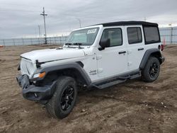 Jeep Wrangler Unlimited Sport salvage cars for sale: 2019 Jeep Wrangler Unlimited Sport