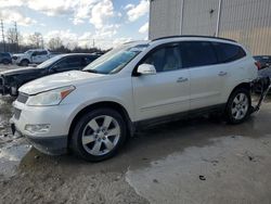 Salvage cars for sale from Copart Lawrenceburg, KY: 2011 Chevrolet Traverse LTZ
