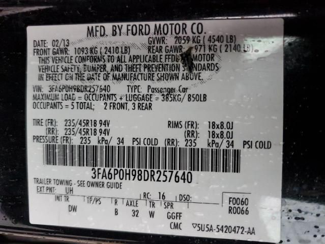 2013 Ford Fusion SE