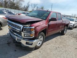 2015 Chevrolet Silverado K1500 LT en venta en Bridgeton, MO